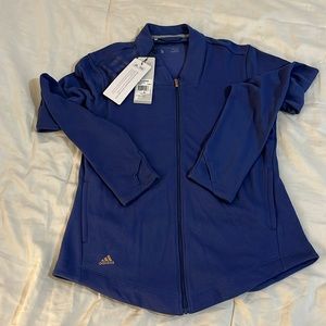 New With Tag Adidas  Lightweight Thumbhole Women's Golf Full-Zip Jacket S